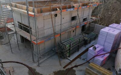 Endspurt Betonarbeiten